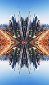 Downtown Dubai abstract Downtown Dubai abstract